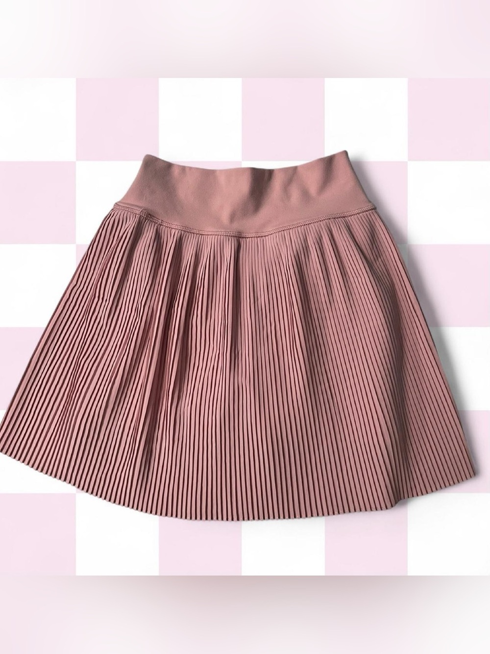 Yogalicious Dusty Rose Pleated Skort